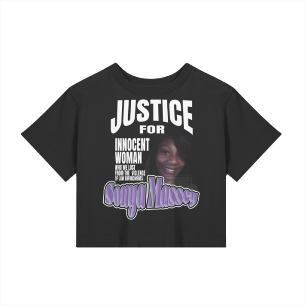 Justice for Sonya Baby Tee Seamless T-Shirt - 200 GSM - Image 3