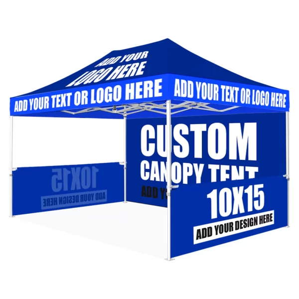 10’x15′ Printed Pop Up Tent - Image 2